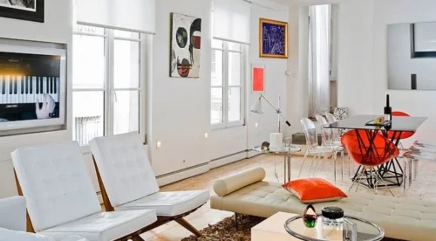 Thiết kế đặc biệt của một căn hộ tại Pháp đáng để học hỏi